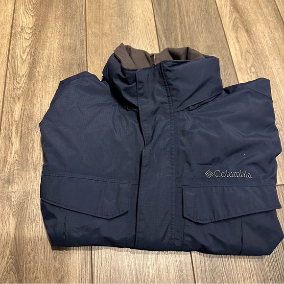 Columbia Men Jacket Preowned Size Large Zipper Front - Picture 2 of 11